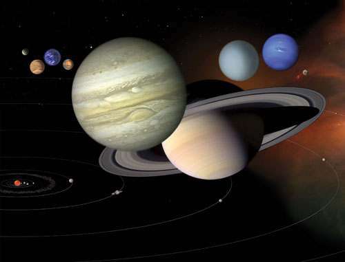 Die Planeten des Sonnensystems